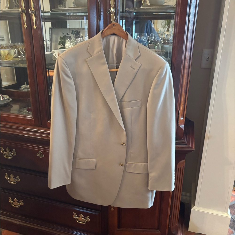 Hart Schaffner Marx Men's Tan Blazer